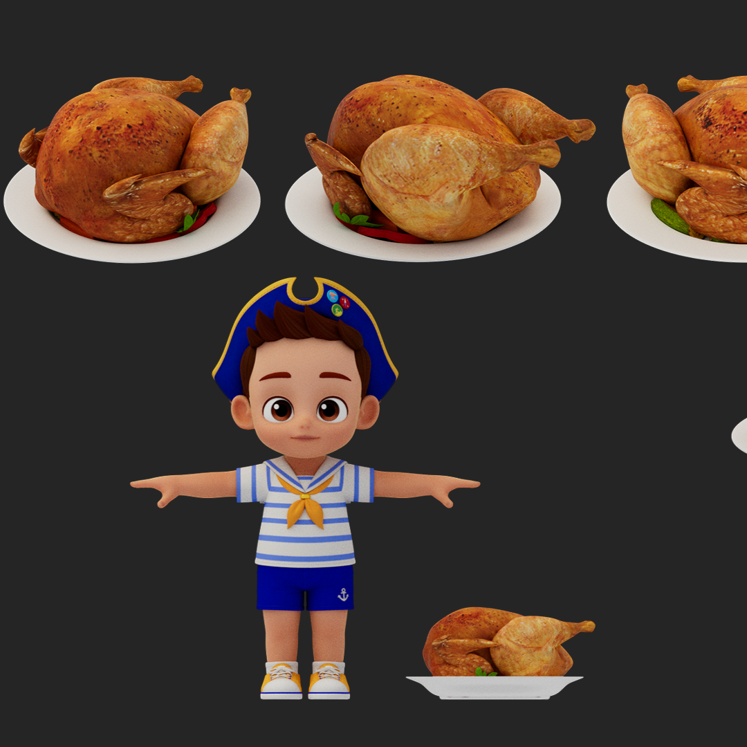 Technical Process 3D Animation