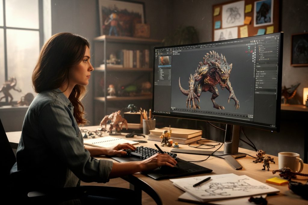 3D Game Modeling Company