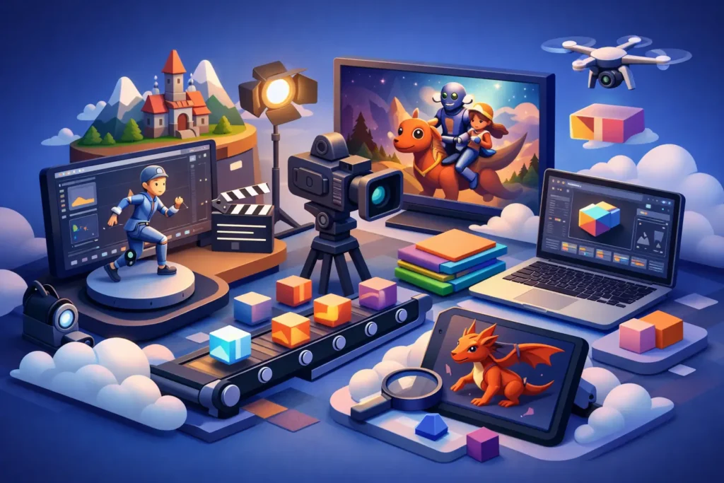 3D Animation Digital Film Production That Scales