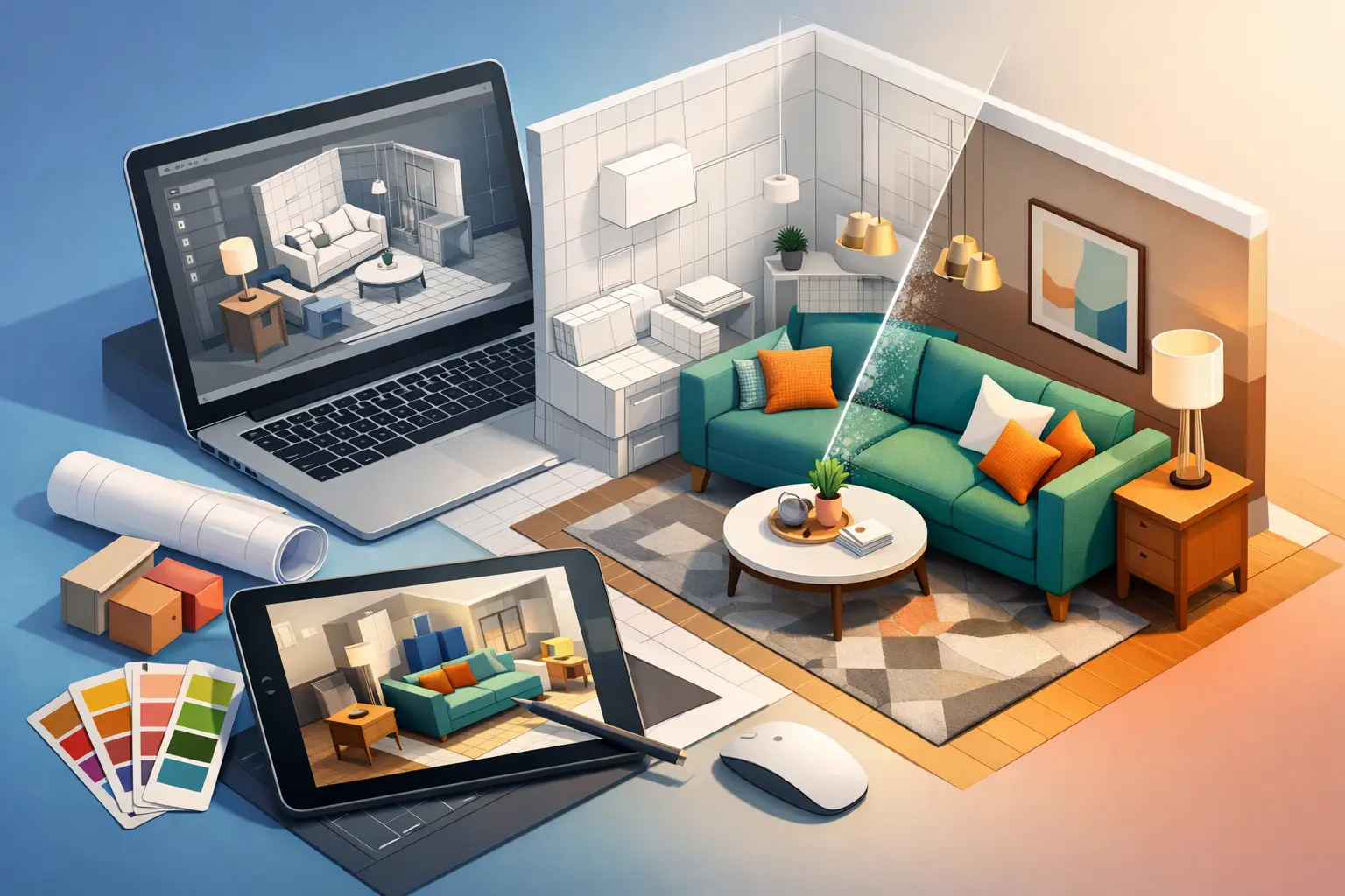 Interior Design Rendering Services That Sell