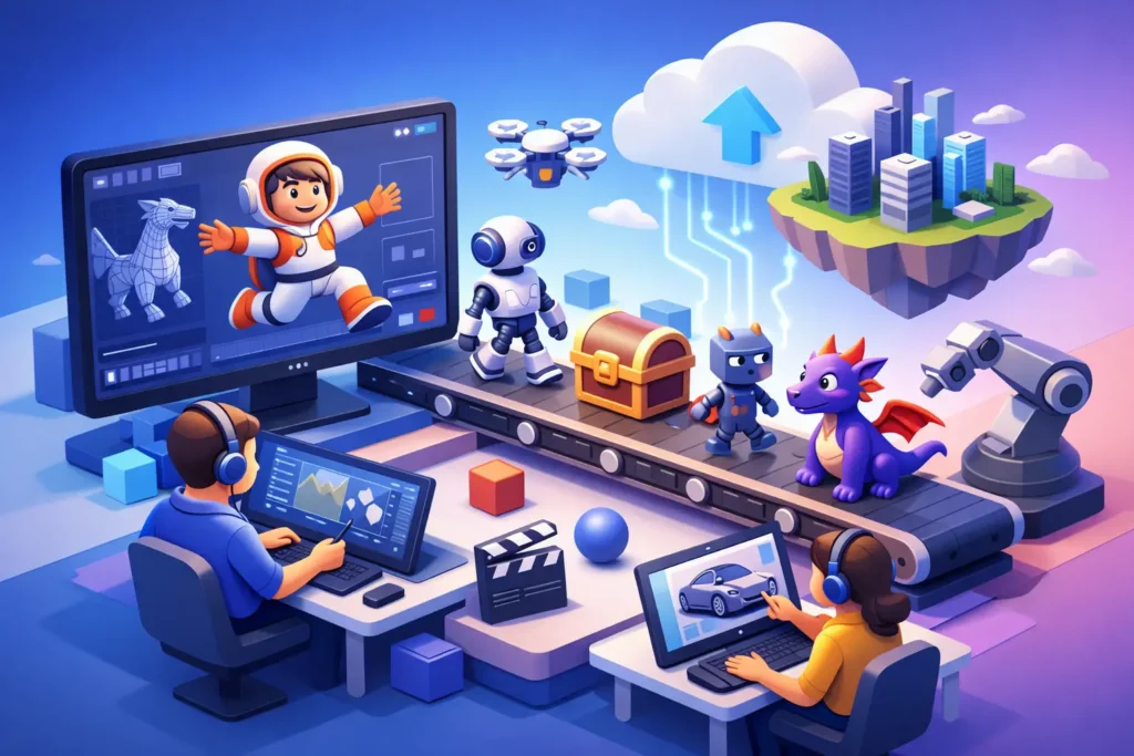 Outsourced 3D Animation Services That Scale