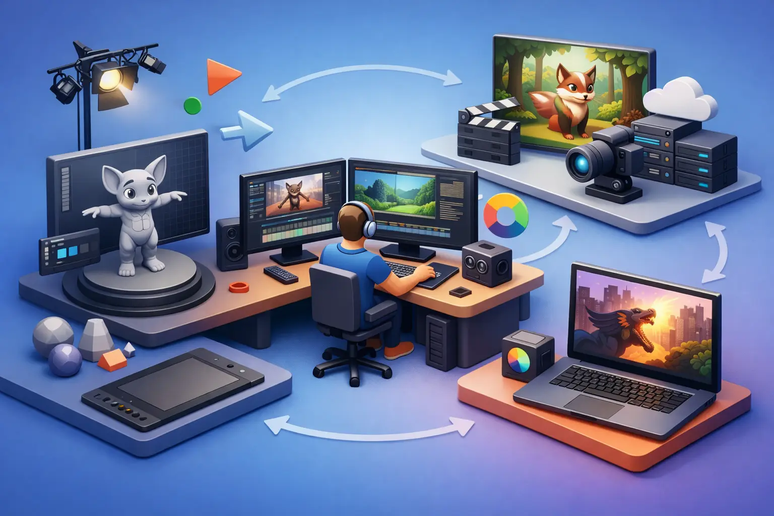 3D Animation Production Workflow Guide