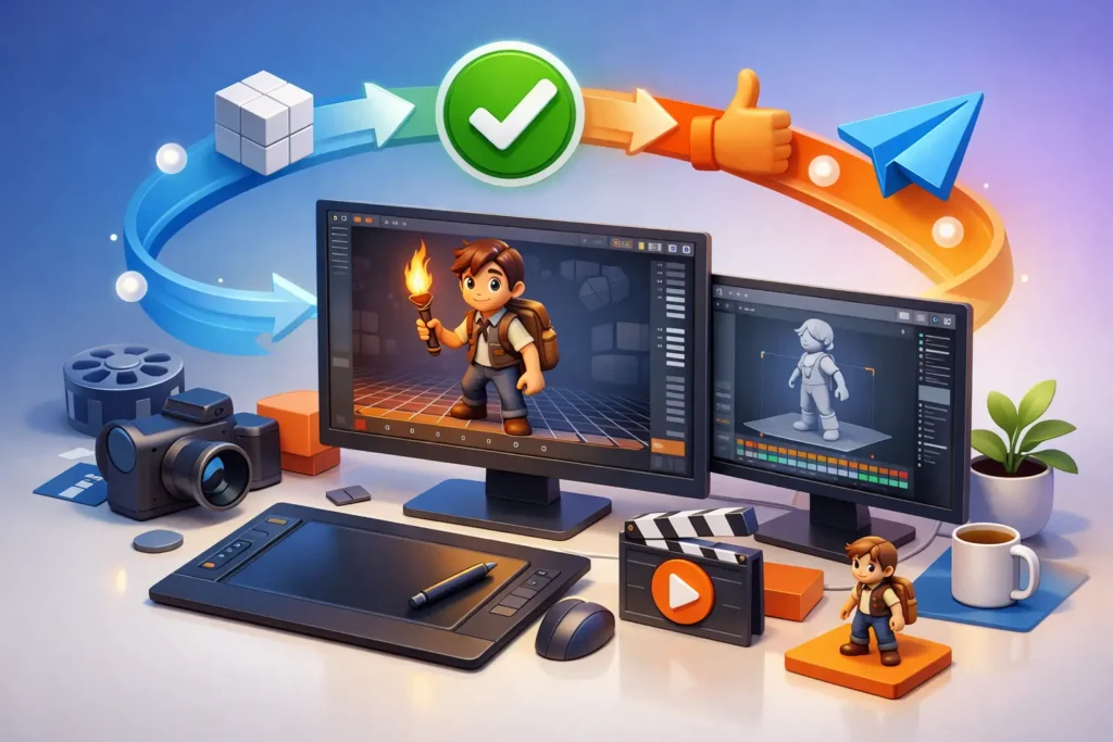 3D Animation Approval Workflow That Keeps Work Moving