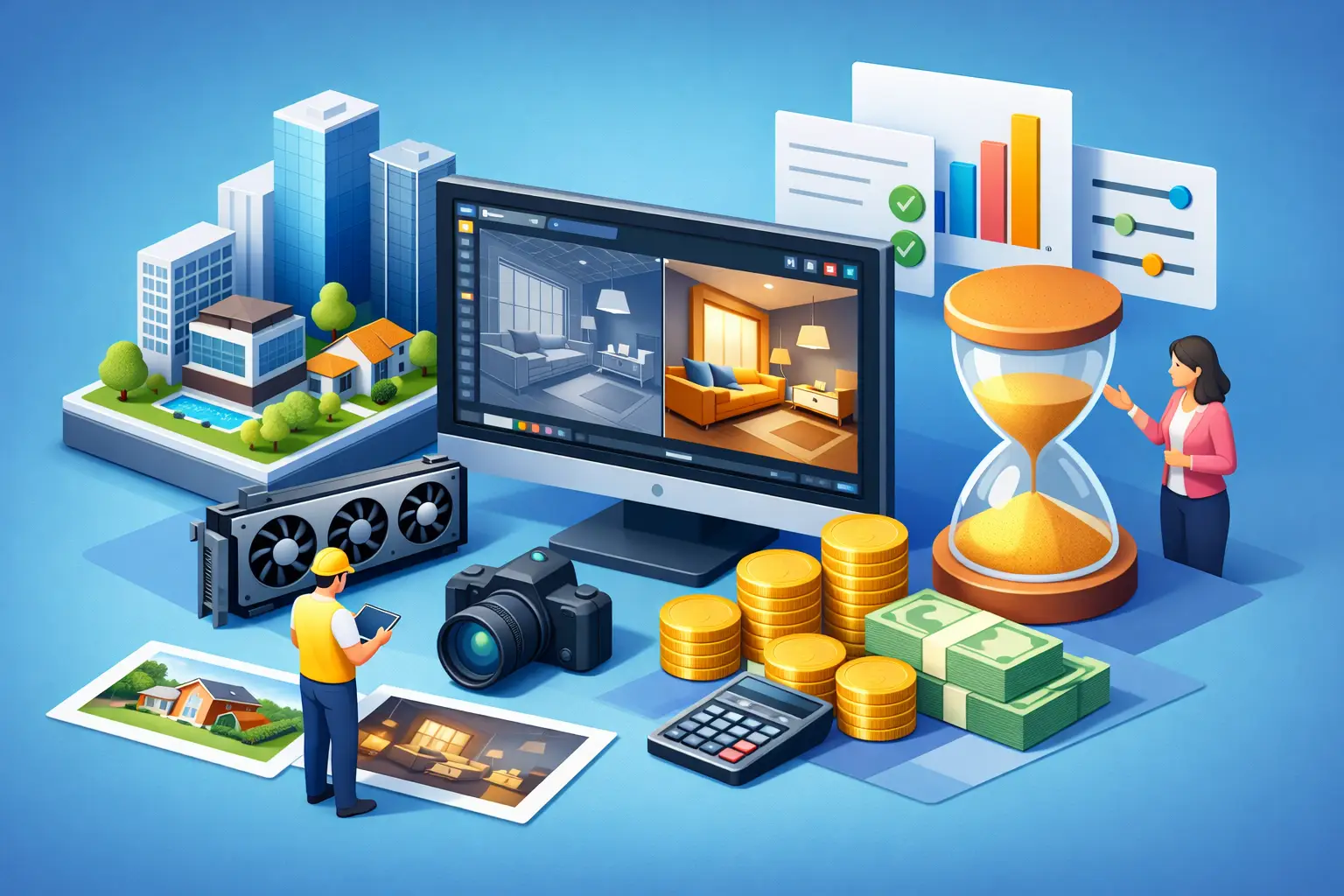 What Affects Rendering Cost? Key Project Drivers