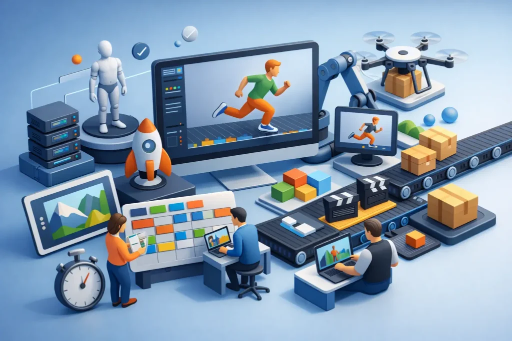 3D Animation Capacity Planning for Faster Delivery