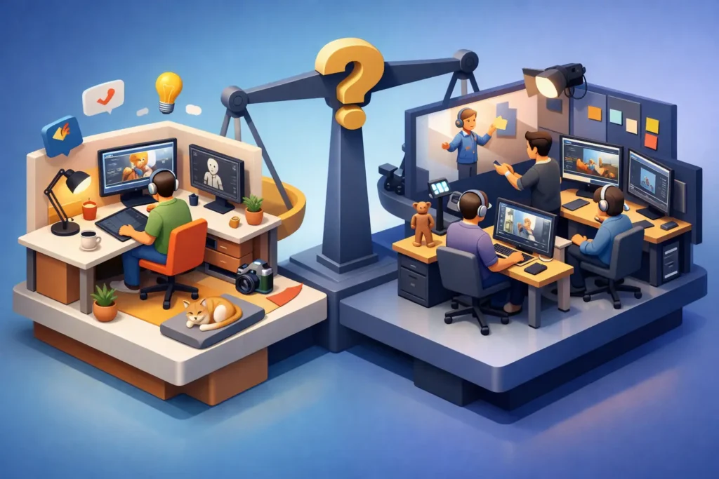 Freelance vs Studio Animation: Which Fits?