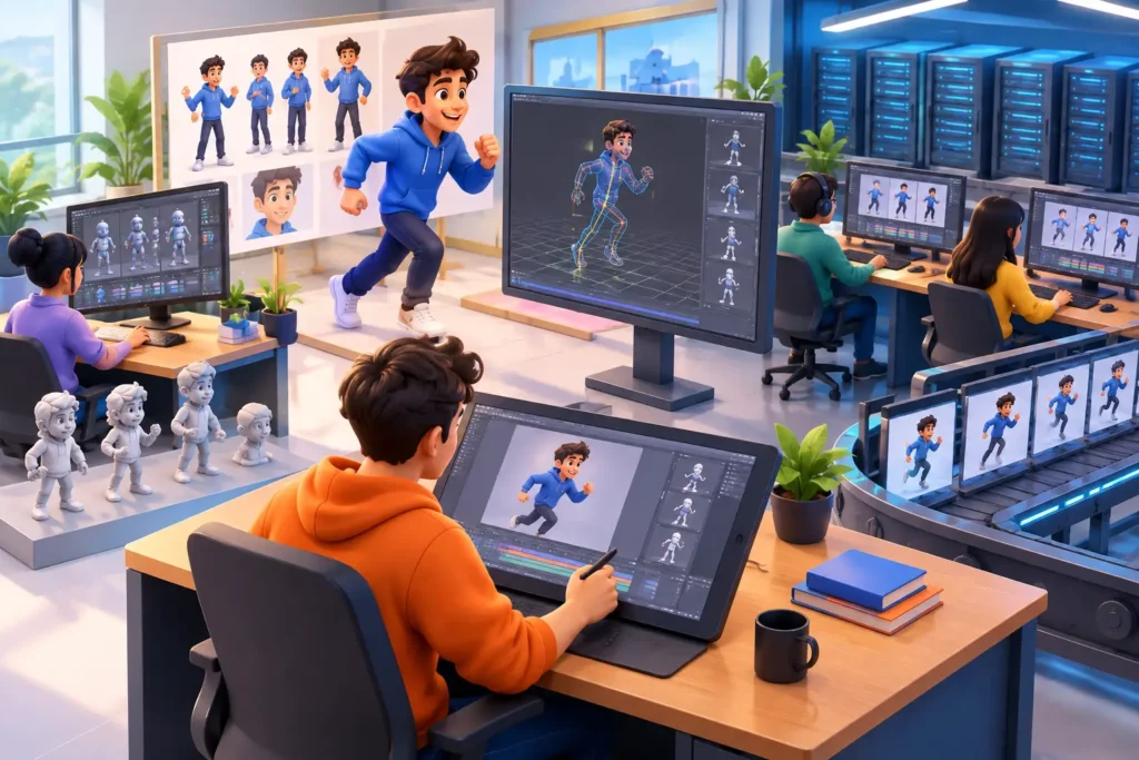 How a Character Animation Studio Delivers at Scale