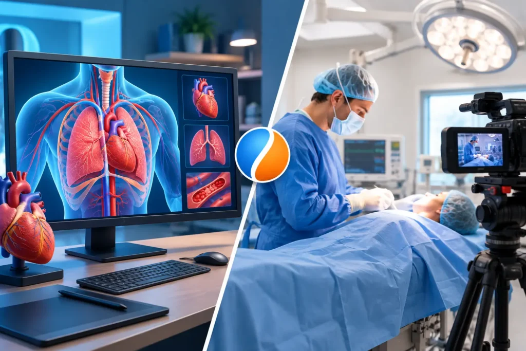 Medical Animation vs Live Action: Which Wins?